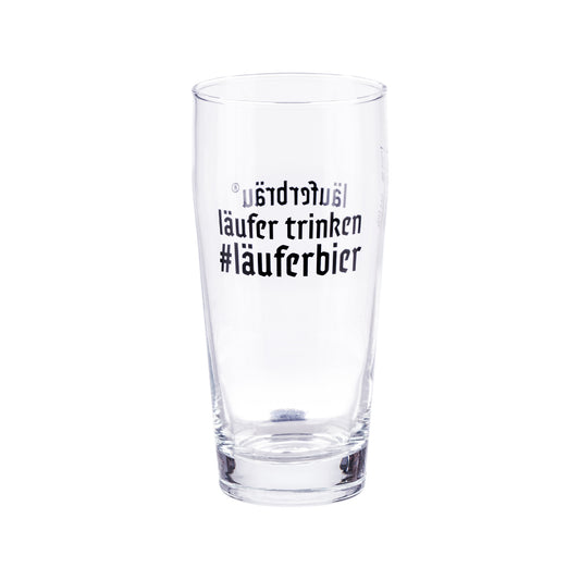 Läuferbräu® Bierglas 0,3l – „läufer trinken #läuferbier“